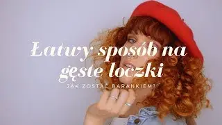 JAK ZOSTAĆ BARANKIEM? 🐑 Łatwe gęste loczki bez użycia ciepła