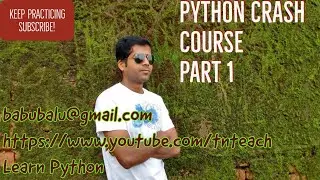 Python Programming in 2hours - Part 1