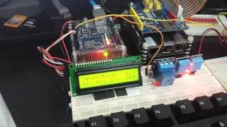 Arduino Uno PCF8574T I2c BackPack with Generic 16x2 LCD