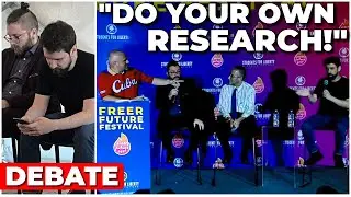 Destiny Debates Vaush, Economics Professor And The Moderator (LIVE)