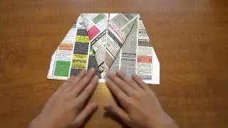 Сделай сам - бейсбольная перчатка из газеты!