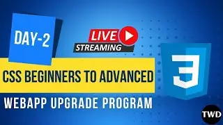 🔴 CSS Beginner to Advanced | Day 2