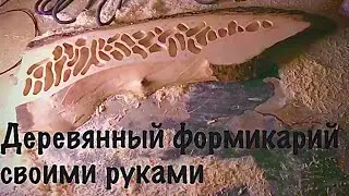 Барон Делает деревянный формикарий часть 1