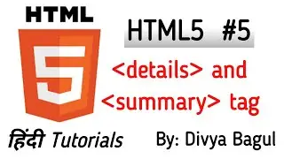 Details  and summary  tag  in html5 |HTML TUTORIALS IN HINDI |BY inspiredway | inspiredway