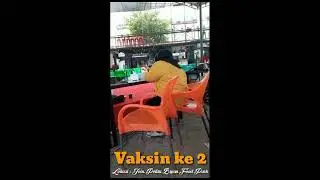 Vaksin Pfizer yang ke 2 Lancar || Jl. Pelita Brayan Food Park Medan-Brayan#shorts