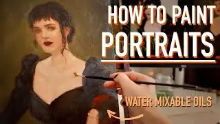 15 Tips for Painting a PORTRAIT with WATER MIXABLE OILS
