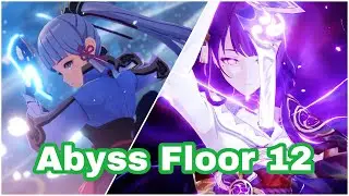 NEW Abyss 2.1 Floor 12 Baal [C0] and Ayaka [C0] Clear 9star