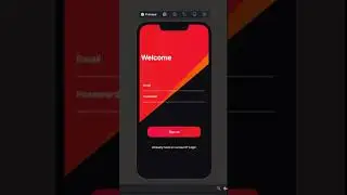 login screen timelapse in swiftui 🤠