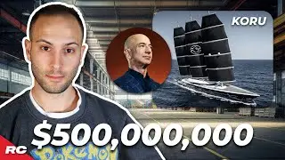 The Crazy Cost Of Jeff Bezos $500M Superyacht - Koru | A Symbol Of Extreme Wealth And Luxury