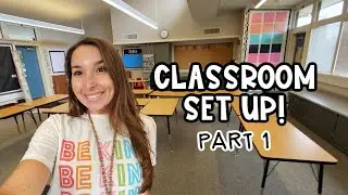 CLASSROOM SET UP part 1 || furniture, layout & reworking the basics || 2022-2023 Classroom Set Up