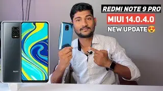 Redmi note 9 Pro MIUI14. 0.4.0 New Upcoming Update With New Security Patch | Release Date & Info