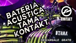 Bateria acustica para kontakt full TAMA