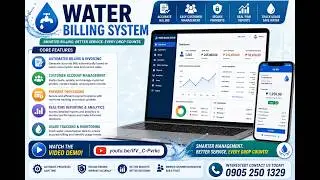 Water Billing System in PHP and MySQL