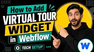How to Add a Virtual Tour Widget in Webflow (360° Tour Guide)