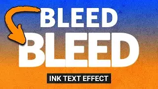 How To Make A Puffy Ink Bleed Text Effect In Kittl