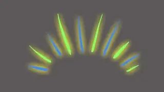 `Glow9 green screen animation effect(laser, stare, look...)