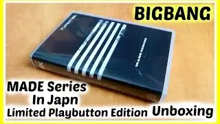 BIGBANG MADE Album In Japan [PlayButton Limited Edition] Unboxing