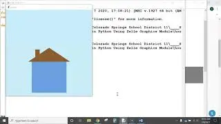 Draw House Step 2 using Python