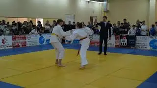 Дзюдо. Каменск-Уральский. 2019.12.22. Арина (Поединок 1)