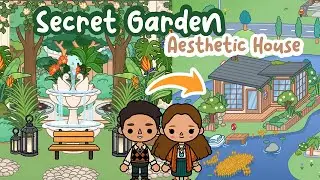 SECRET Garden Small Family House Bonsai Building not FREE TOCA BOCA House Ideas | Toca Life World