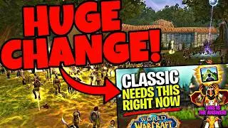 Blizzard Could Make A HUGE Change To Classic WoW (But Should They...?)