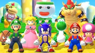 All Mario Characters in Super Mario 3D World + Bowsers Fury