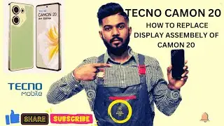 How To Replace Touch Display in Techno Camon 20 5G.