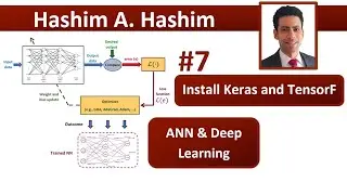 ANN & Deep Learning #07 Install TensorFlow and Keras aided library Python تثبيت برامج مكتبات بايثون