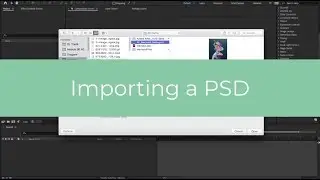 05 Learning AE: Importing a PSD File