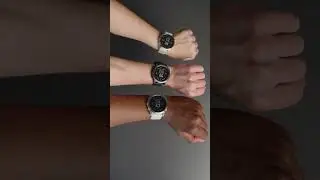 The 3 sizes for the Garmin Fenix 7 Pro Series