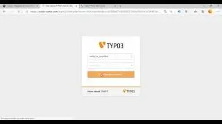 Установка typo3 на хостинг