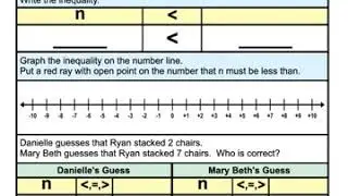 How to Solve Equations with Inequalities | Unique Learning System