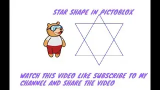 #How to make the star in #pictoblox app #Star#IN PICTOBLOX