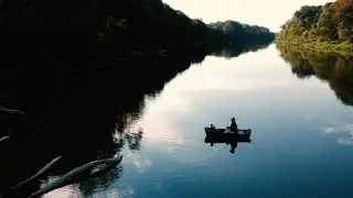 Fishing on the Khoper River alone with an overnight stay