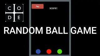How to make a random ball game on code.org in APPLAB