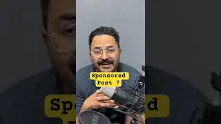 What is sponsored post on Instagram | How to earn money online on Instagram | 