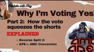 AMC Part 2: Voting on the Reverse Split & The Short Squeeze Explained.