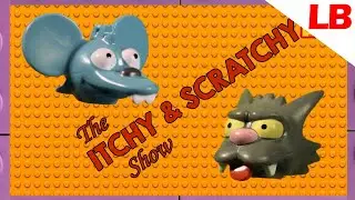 LEGO SIMPSONS: ITCHY & SCRATCHY 'ESOPHAGUS NOW' A STOP MOTION ANIMATION