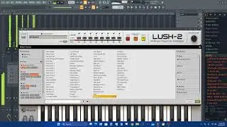 Creating stuff in FL Studio.