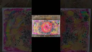 Art Journal Spread #artjournal #mixedmedia #artshorts #artvideos
