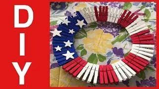 DIY 4th Of July Wreath🇺🇸