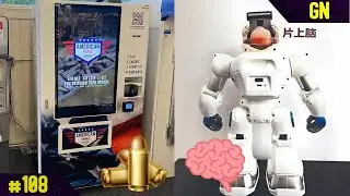 Galactik Nius #108 | Maquinas expendedoras de balas, Robot con cerebro humano y Mas..