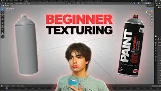 HOW TO MAKE A SPRAY PAINT CAN IN BLENDER | BLENDER BASICS - PART2/3