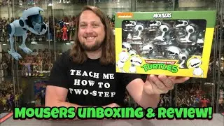 Mousers Teenage Mutant Ninja Turtles NECA Unboxing & Review!