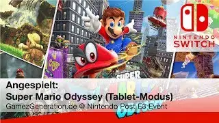 Super Mario Odyssey [Nintendo Switch - Tablet Gameplay]