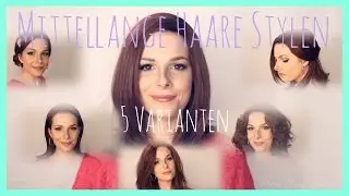 MITTELLANGES / SCHULTERLANGES HAAR STYLEN | WhenMaryPaints