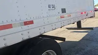 FIRST TIME WITH A DRYBOX TRAILER