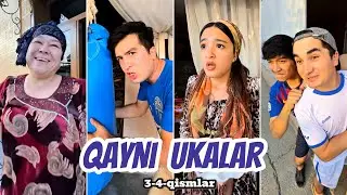 QAYNI UKALAR 😆 | 3-4-QISMLAR