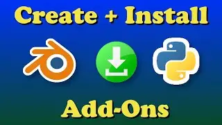 Create and Install Blender Add-ons