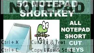 Notepad keyboard shortcuts ( 360 X 540 )